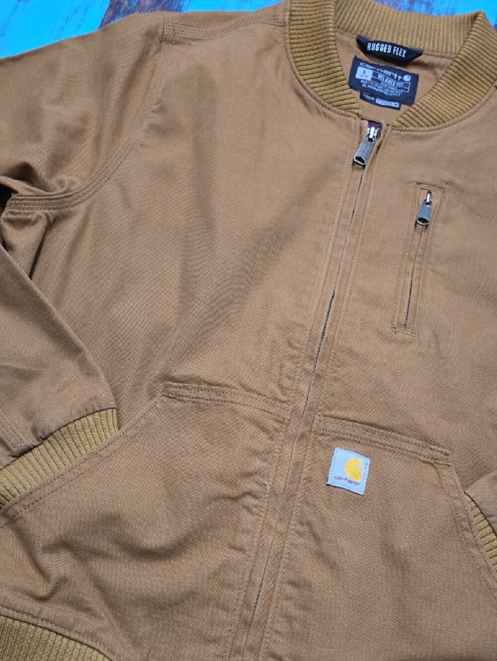 Carhartt Golden Brown Bomber Jacket NWOT!!! - Picture 4 of 4